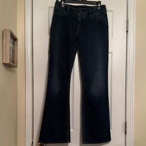 Classic Silver dark blue Women's Jeans